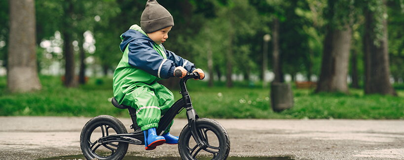 Ako naučiť dieťa bicyklovať?