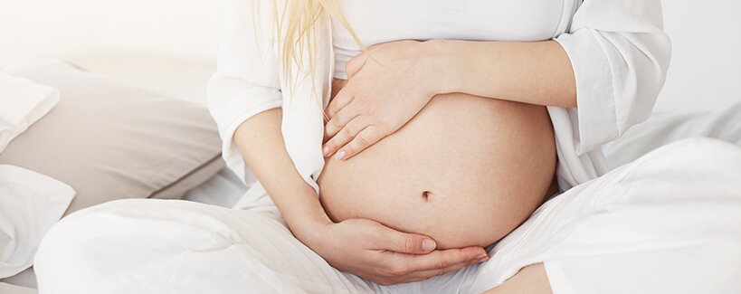 Ztuhnutí břicha v těhotenství